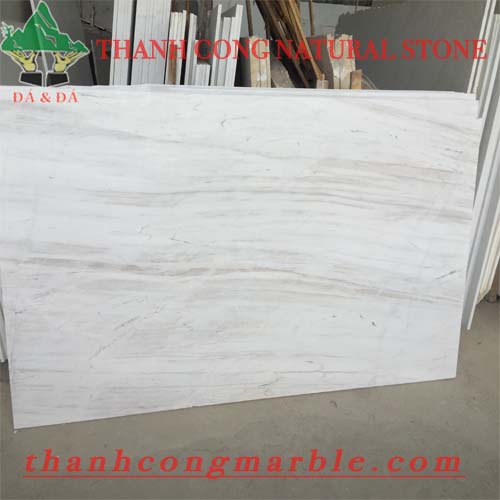 Milky White Marble Slab 02